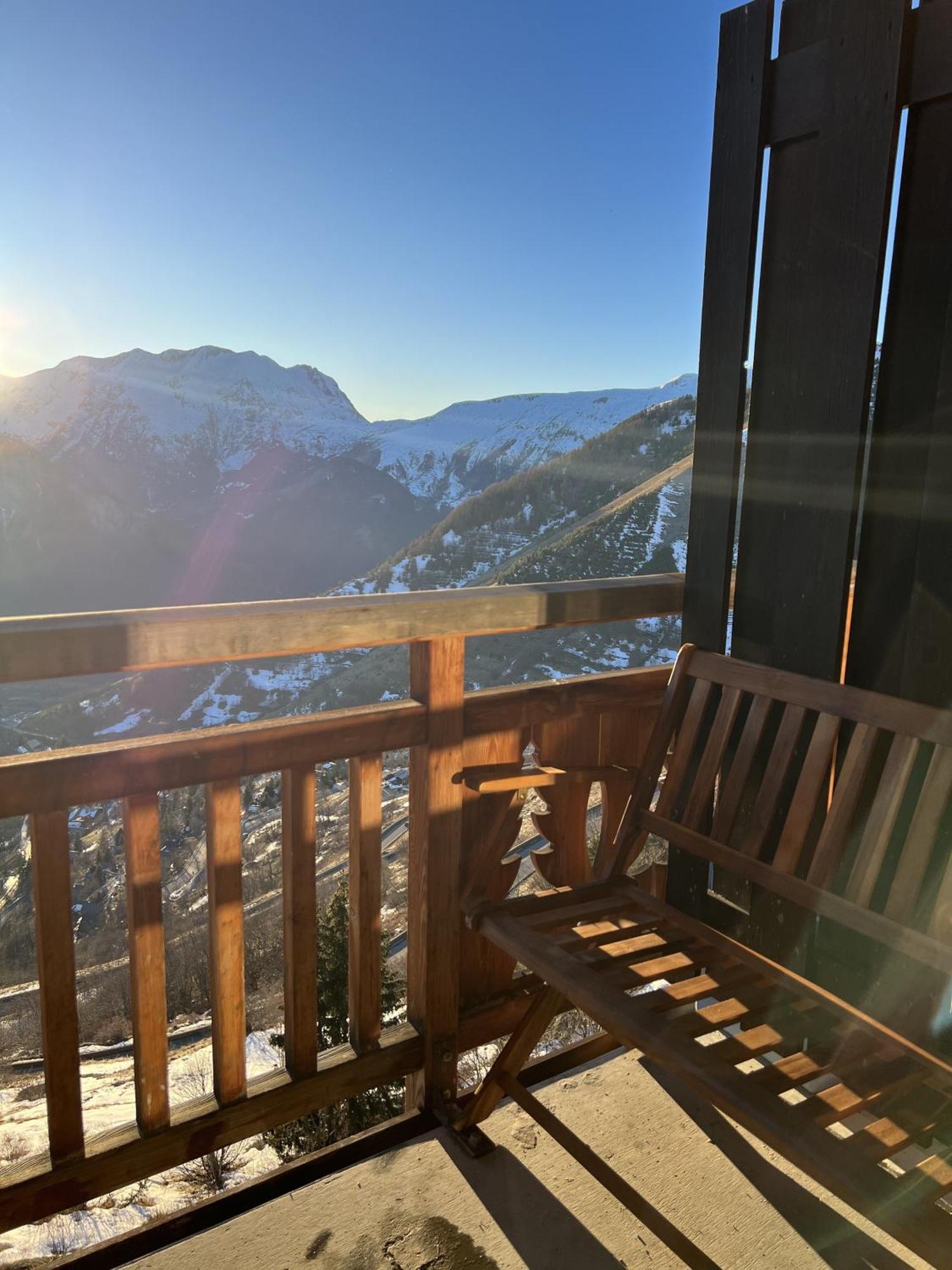 Stunning Apartment With Breathtaking View! Huez Esterno foto