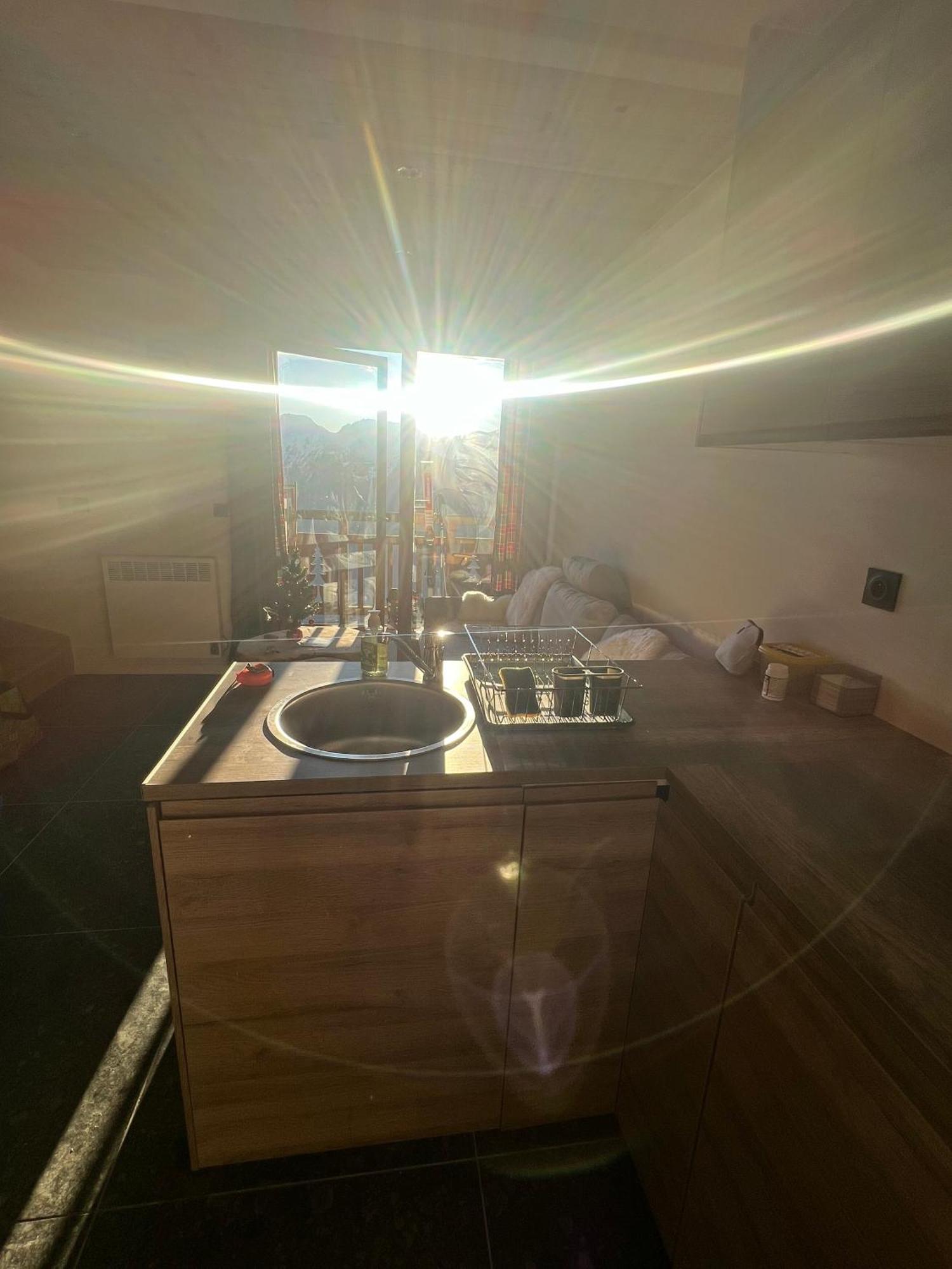 Stunning Apartment With Breathtaking View! Huez Esterno foto