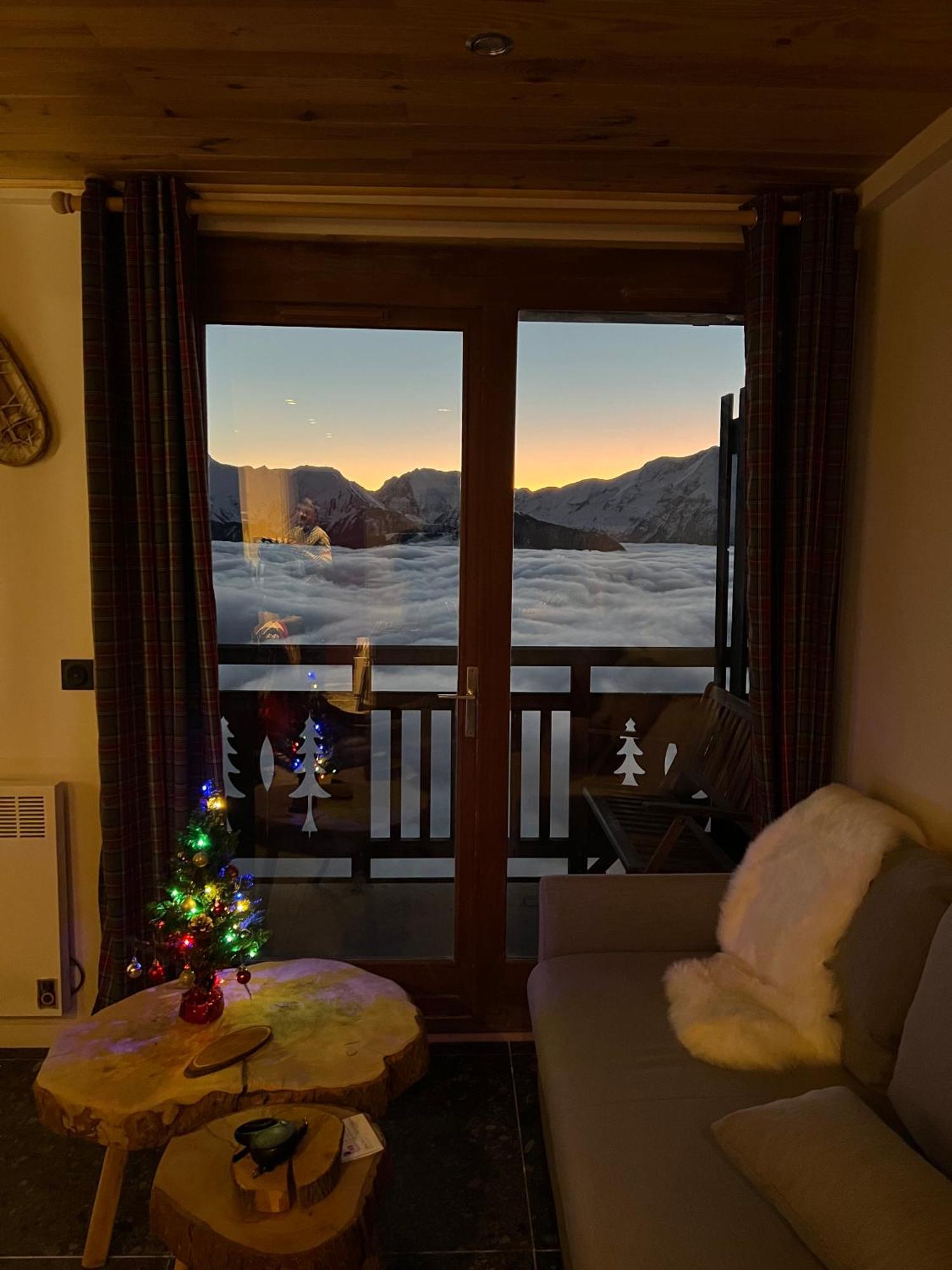 Stunning Apartment With Breathtaking View! Huez Esterno foto