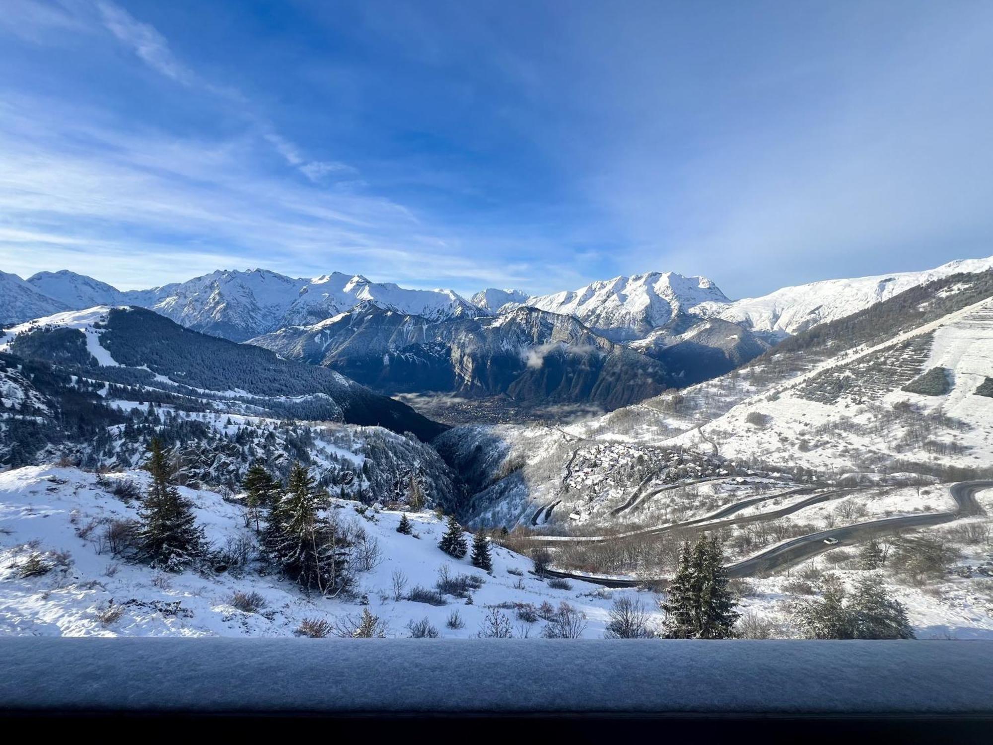 Stunning Apartment With Breathtaking View! Huez Esterno foto