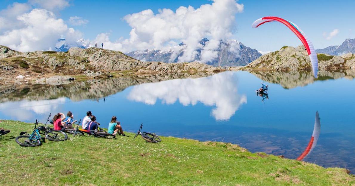 Stunning Apartment With Breathtaking View! Huez Esterno foto